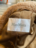 Max Mara Camel Teddy Coat UK 10 - Oversized