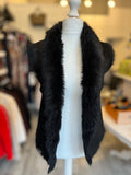 Pre Loved Joseph Toscana Shearling Gilet UK 8-10 (excellent)