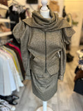 Pre Loved Vivienne Westwood Skirt Suit in Moss Green *Reserved LM*