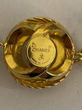 Pre Loved Chanel Vintage Gold CC Link Bracelet