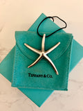 Pre Loved Tiffany & Co Silver Elsa Peretti Silver Starfish Pendant