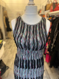 Pre Loved Missoni Fine Knit Stretch Stripe Dress Size S