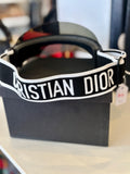 Pre Loved Dior Dior DiorClub1 J'Adior Black Visor - Excellent