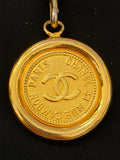 Pre Loved Chanel CC Medallion Gold Tone Chain Belt (excellent)
