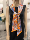 Pre Loved Hermes Maxi Twilly Silk Scarf