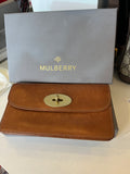 Mulberry Long Locked Purse in Oak Leather
