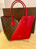Pre Loved Louis Vuitton Kimono MM Monogram & Cerise Tote (excellent) *reserved* JS