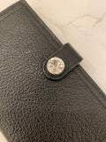 Pre Loved Miu Miu Black Madras Crystal Card Holder (excellent)