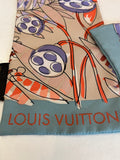 Pre Loved Louis Vuitton Floral Silk Scarf