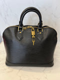 Pre Loved Louis Vuitton Alma in Black Epi Leather