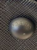 Pre Loved Prada Black Saffiano Lux Two Way Double Zip Tote (excellent)