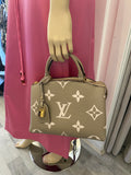 Pre Loved Louis Vuitton Petite Palais Bi Colour Tote Bag (excellent)