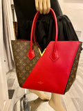 Pre Loved Louis Vuitton Kimono MM Monogram & Cerise Tote (excellent) *reserved* JS