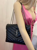 Pre Loved Yves Saint Laurent Lou Lou Bag in Black