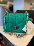 Pre Loved Mulberry Little Softie Bag in Green Nappa Leather (new)