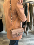 Chanel Classic Mini Quilted Flap Handbag in Lilac