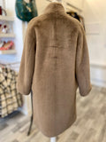 Vanessa Bruno Faux Fur Coat FR34 UK6 (oversized)