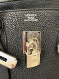 Pre Loved Hermes Birkin 35 in Black Togo Leather