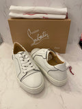 Pre Loved Christian Louboutin White Vierissima Sneakers UK 6 (new)