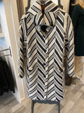 Pre Loved Missoni Chevron Wool Coat Size S