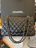 Chanel Classic Flap Bag 2019 in Black Lambskin Leather (reserved)
