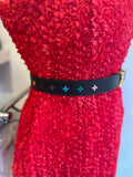 Pre Loved Louis Vuitton New Wave Belt - 90cm UK 12 As New