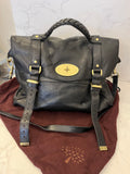 Pre Loved Mulberry Oversized Alexa in Black