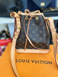 Pre Loved Louis Vuitton Noe Monogram Bucket Bag (excellent)