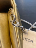 Louis Vuitton Coussin Pochette Crossbody in Gold Mettalic