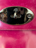 Mulberry East West Bag in Purple Patent