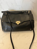 Pre Loved Valentino Garavani Black Leather Rockstud Bag