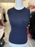 Pre Loved Chanel cashmere tank top size FR36 UK 8
