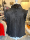 Pre Loved Joseph Toscana Shearling Gilet UK 8-10 (excellent)