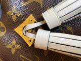 Pre Loved Louis Vuitton Saintonge Crossbody , Monogram & Cream