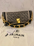 Pre Loved Balmain 1945 small scarf clutch bag