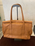 Pre Loved Mulberry Bayswater in Deep Peach grained leather