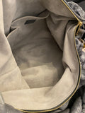 Pre Loved Louis Vuitton Vintage Olympe Nimbus PM in Anthracite Grey Embossed Leather