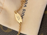 Pre Loved Louis Vuitton Gram Icon Motif Necklace (excellent) **reserved**