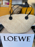 Pre Loved Loewe Small Anagram Basket Tote Bag (as new)