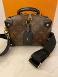 Pre Loved Louis Vuitton Petite Malle Souple Handbag in Monogram (Excellent)