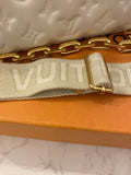 Pre Loved Louis Vuitton Coussin PM in Cream Leather