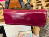 Mulberry East West Bag in Purple Patent