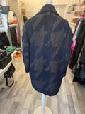 Pre Loved Stella McCartney Checked Wool & Alpaca Blend Coat Size 40 U.K. 8 oversized (reserved)