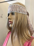 Pre Loved Christian Dior Silk Twilly in Pale Pink (excellent)