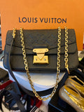Pre Loved Louis Vuitton Marceau Bag in Black Empreinte Leather