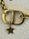 Pre Loved Dior Gold Tone CD & Star Choker Necklace (excellent)