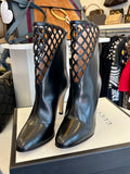 Gucci Plume Calfskin Damir Lattice Boots - Size UK 7.5