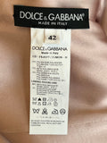 Pre Loved Dolce & Gabbana Brocade & Crystal Dress Size UK 10