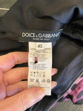 Dolce & Gabbana Purple Leopard Silk Dress IT 42 (UK 8)