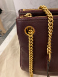 Pre Loved Mulberry Oxblood Winsley Bag